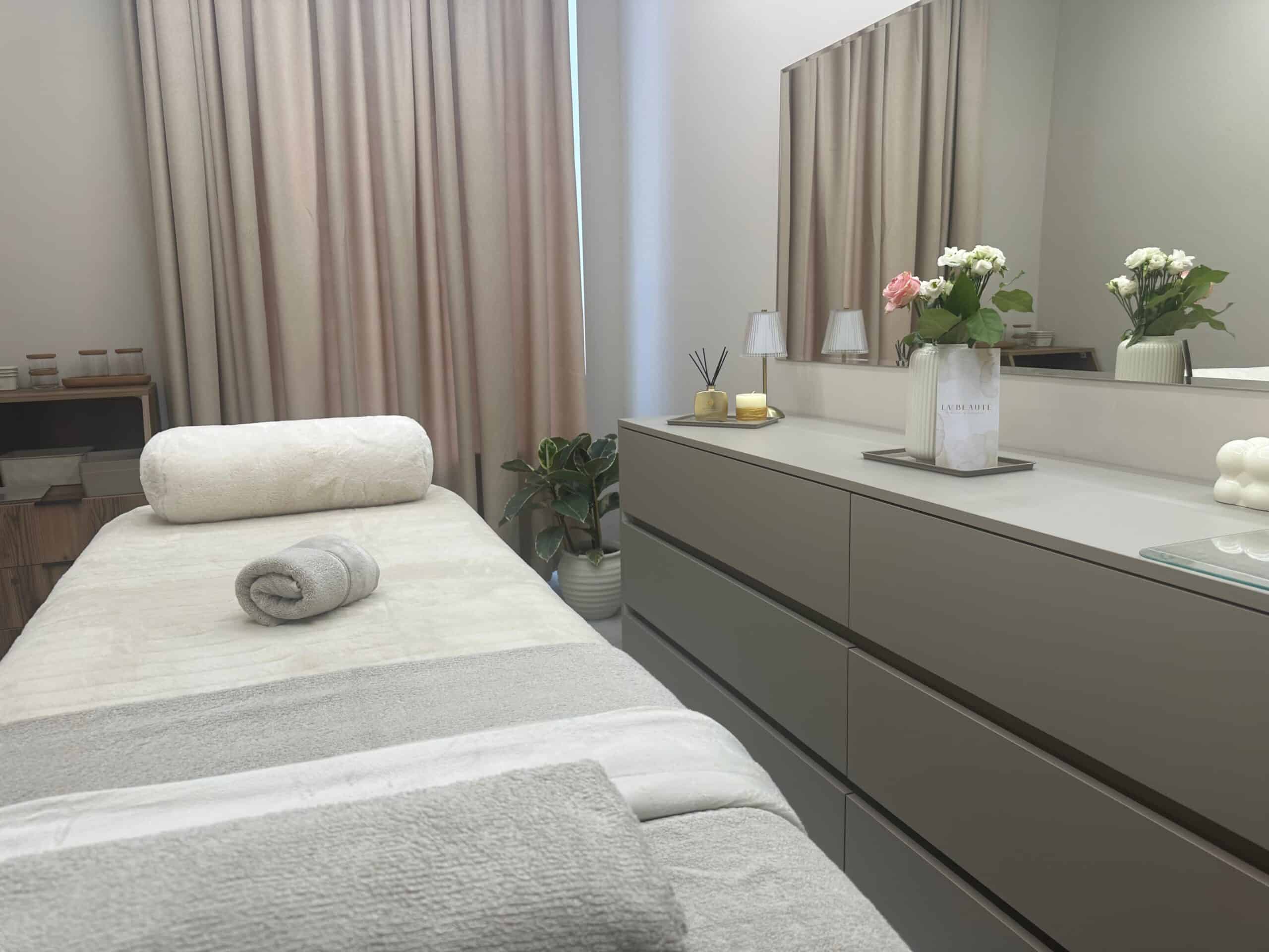 behandlungsraum labeaute kosmetikstudio graz